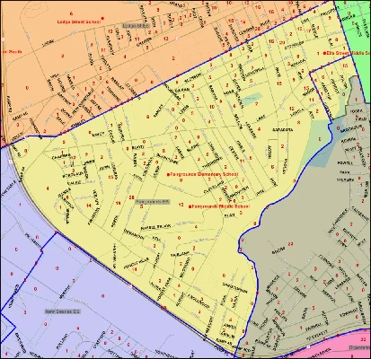 Redistricting Map